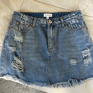 Jean skirt- never worn